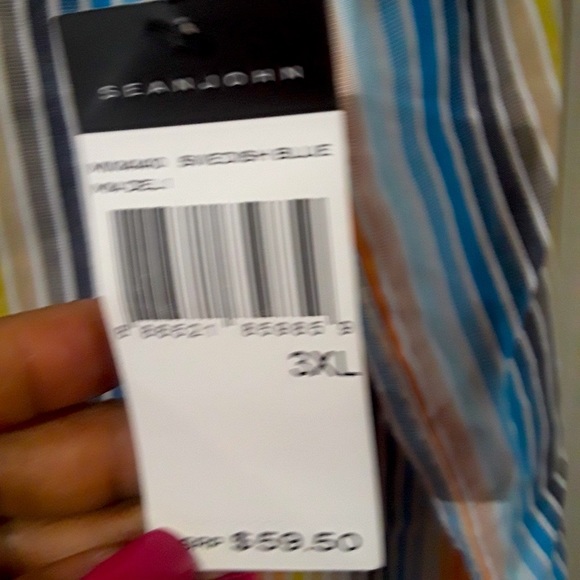 Nwt Sean John shirt size 3xl but fits very small like a xlarge - Picture 4 of 4